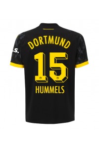 Borussia Dortmund Mats Hummels #15 Fotballdrakt Borte Klær 2023-24 Korte ermer